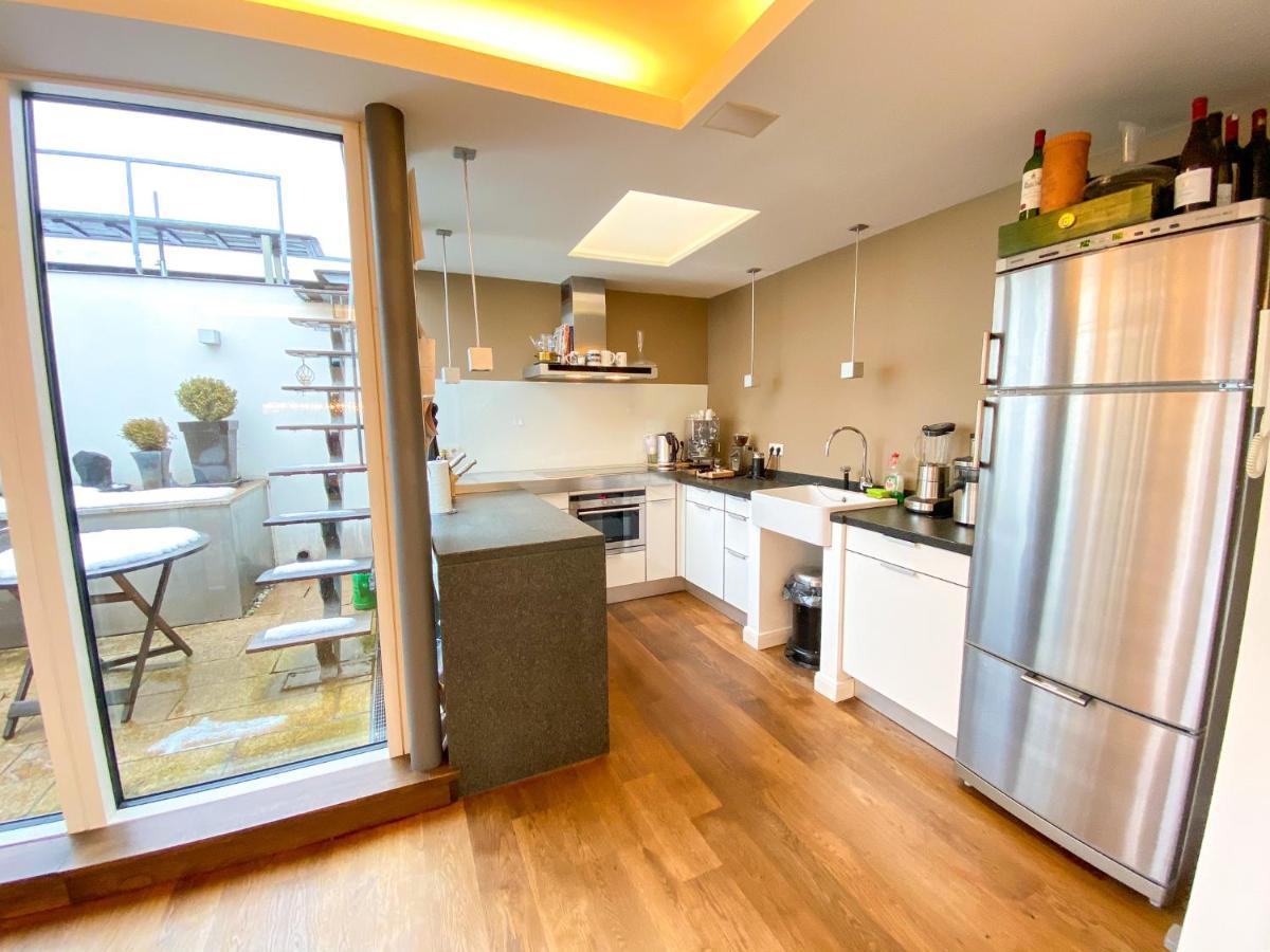 Appartement Exklusives Panorama Penthouse Im Herzen Von Munchen, Dachterasse, Kamin *